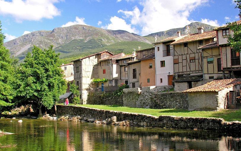 Villa El Acebo Hervás Esterno foto